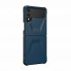 Urban Armor Gear Civilian - удароустойчив хибриден кейс за Samsung Galaxy Z Flip 3 5G (син) 2