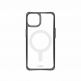 Urban Armor Gear Plyo Case With MagSafe - удароустойчив хибриден кейс с MagSafe за iPhone 13 (черен-прозрачен) 4