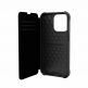 Urban Armor Gear Metropolis Folio Kevlar Case - удароустойчив хибриден кейс, тип портфейл за iPhone 13 Pro Max (черен) 6