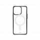 Urban Armor Gear Plyo Case With MagSafe - удароустойчив хибриден кейс с MagSafe за iPhone 13 Pro (черен-прозрачен) 4
