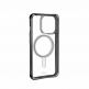 Urban Armor Gear Plyo Case With MagSafe - удароустойчив хибриден кейс с MagSafe за iPhone 13 Pro (черен-прозрачен) 5