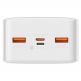Baseus Bipow Digital Display Power Bank 20W 30000 mAh (PPDML-N01) - външна батерия с два USB-A и един USB-C изходи и технология за бързо зареждане (бял) 2