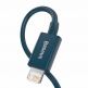 Baseus Superior Lightning USB Cable (CALYS-A03) - USB кабел за Apple устройства с Lightning порт (100 см) (син) 1