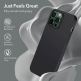 ESR Cloud Soft Case - силиконов (TPU) калъф за iPhone 13 Pro (черен) 3