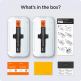 Spigen Glass.Tr Ez Fit Privacy Tempered Glass - калено стъклено защитно покритие с определен ъгъл на виждане за дисплея за iPhone 13 Pro Max (2 броя) 2