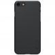Nillkin Super Frosted Shield Kickstand Case - поликарбонатов кейс с поставка за iPhone SE (2022), iPhone SE (2020), iPhone 8, iPhone 7 (черен) 2