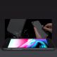 Nillkin Super Frosted Shield Kickstand Case - поликарбонатов кейс с поставка за iPhone SE (2022), iPhone SE (2020), iPhone 8, iPhone 7 (черен) 8