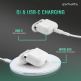 4smarts TWS Headset SkyPods Pro - безжични Bluetooth слушалки с микрофон за мобилни устройства (бял) 2