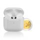 4smarts TWS Headset SkyPods Pro - безжични Bluetooth слушалки с микрофон за мобилни устройства (бял) 8