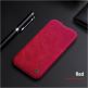 Nillkin Qin Book Pro Leather Flip Case - кожен калъф, тип портфейл за iPhone 13 (червен) 3