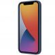 Nillkin CamShield Silky Silicone Case - силиконов (TPU) калъф за iPhone 13 (син) 3