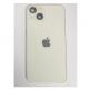 Apple iPhone 13 Backcover Full Assembly - оригинален резервен заден капак заедно с Lightning порт, безжично зареждане и бутони (бял) 2