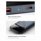 Baseus Magnetic Wireless Quick Charging Power Bank 10000 mAh - преносима външна батерия с USB-C порт, USB-A изход и безжично зареждане с MagSafe (син) 11