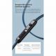 Baseus Encok Wired Earphones H19 - слушалки с микрофон за мобилни устройства с 3.5 мм жак (черен) 5
