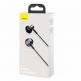 Baseus Encok Wired Earphones H19 - слушалки с микрофон за мобилни устройства с 3.5 мм жак (черен) 8