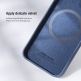 Nillkin CamShield Silky Magnetic Silicone Case - силиконов (TPU) калъф с MagSafe за iPhone 13 Pro (син) 4