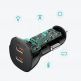 Choetech FCP Dual Quick Car Charger 40W - зарядно за кола с 2xUSB-C изхода с технология за бързо зареждане (черен) 4
