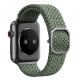 Uniq Aspen Adjustable Braided Band  - текстилна каишка за Apple Watch 38мм, 40мм, 41мм (зелен) 2