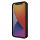 Nillkin Synthetic Fiber Carbon Case - силиконов (TPU) калъф за iPhone 13 (черен) 5