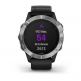 Garmin Fenix 6 - мултиспорт GPS часовник (сребрист с черна каишка)  9