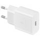 Samsung Fast Travel 15W USB-C Charger EP-T1510XWEGEU - захранване за ел. мрежа с USB-C изход и USB-C кабел (бял) (retail опаковка)  2