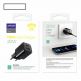 Joyroom Mini Fast Charger 20W - захранване за ел. мрежа с USB-A и USB-C изходи и технология за бързо зареждане (черен) 6
