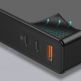 Baseus GaN 2 Pro Charger 120W (CCGAN-J02) - захранване за ел. мрежа за лаптопи, смартфони и таблети с USB и 2xUSB-C изходи с технология за бързо зареждане и USB-C кабел (бял) 15
