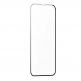 Baseus Full Screen Porcelain Tempered Glass (SGQP030201) - стъклено защитно покритие за целия дисплей на iPhone 13 Pro Max (прозрачен-черен) (2 броя) 3