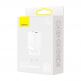 Baseus Super Si Pro Quick Wall Charger 30W (CCSUPP-E02) - захранване за ел. мрежа с USB и USB-C изходи и технология за бързо зареждане (бял) 7
