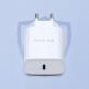 Dux Ducis Power Delivery USB-C PD Wall Charger 20W - захранване за ел. мрежа с USB-C изход с технология за бързо зареждане и USB-C към Lightning кабел (бял) 11