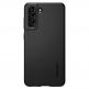 Spigen Thin Fit Case - качествен тънък матиран кейс за Samsung Galaxy S21 FE (черен) 1