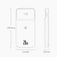 Baseus Magnetic Wireless Quick Charging Power Bank 10000 mAh (PPCX010005) - преносима външна батерия с USB-C порт, USB-A изход и безжично зареждане с MagSafe (лилав) 11