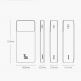 Baseus Bipow Digital Display Power Bank 15W 30000mAh (PPDML-K02) - външна батерия с два USB-A и един USB-C изходи и технология за бързо зареждане (бял) 3