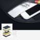 Horizontal Faraday Signal Blocking RFID Car Keys Pouch - хоризонтален джоб (фарадеев кафез) за блокиране на сигнали и RFID защита (черен) 12