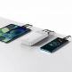 Baseus Bipow Digital Display Power Bank 20W 20000 mAh (PPDML-M02) - външна батерия с два USB-A и един USB-C изходи и технология за бързо зареждане (бял) 7