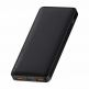 Baseus Bipow Digital Display Power Bank 20W 10000 mAh (PPDML-L01) - външна батерия с два USB-A и един USB-C изходи и технология за бързо зареждане (черен) 1