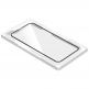 Torrii BodyGlass Full Screen Anti-Bacterial Glass Soft Edge Tempered Glass - стъклено защитно покритие с антибактериално покритие за целия дисплей на iPhone 13 Pro Max (прозрачен-черен) 3