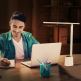 Baseus Smart Folding Reading Desk LED Lamp (DGZG-02) - настолна LED лампа (бял) 4