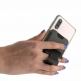 4smarts UltiMag ErgoFold Magnetic Kickstand Wallet - кожен портфейл (джоб) с градена поставка за прикрепяне към iPhone с MagSafe (черен) 2