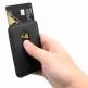 4smarts UltiMag ErgoFold Magnetic Kickstand Wallet - кожен портфейл (джоб) с градена поставка за прикрепяне към iPhone с MagSafe (черен) 3