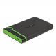 Transcend StoreJet 25M3S USB-C Rugged External Hard Drive 2TB - удароустойчив преносим външен хард диск 2TB (тъмносив) 1