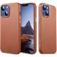 ESR Metro Premium MagSafe Case - кожен (естествена кожа) кейс с MagSafe за iPhone 13 (кафяв) 2