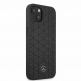 Mercedes-Benz Genuine Leather Quilted Hard Case - дизайнерски кожен кейс (естествена кожа) за iPhone 13 (черен) 4