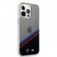 BMW M Tricolor Stripes Case - хибриден удароустойчив кейс за iPhone 13 Pro (прозрачен) 4