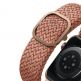 Uniq Aspen Adjustable Braided Band  - текстилна каишка за Apple Watch 42мм, 44мм, 45мм (розов) 4