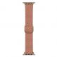 Uniq Aspen Adjustable Braided Band  - текстилна каишка за Apple Watch 42мм, 44мм, 45мм (розов) 5