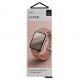 Uniq Aspen Adjustable Braided Band  - текстилна каишка за Apple Watch 42мм, 44мм, 45мм (розов) 7
