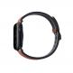 Uniq Straden Leather Hybrid Strap - хибридна каишка за Apple Watch 42мм, 44мм, 45мм (кафяв) 1