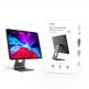 Stoyobe Smart Magnetic Aluminum Desktop Stand - магнитна алуминиева поставка за iPad Pro 11 M1 (2021), iPad Pro 11 (2020), iPad Pro 11 (2018), iPad Air 4 (2020) (сив) 4
