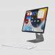 Stoyobe Smart Magnetic Aluminum Desktop Stand - магнитна алуминиева поставка за iPad Pro 11 M1 (2021), iPad Pro 11 (2020), iPad Pro 11 (2018), iPad Air 4 (2020) (сив) 8